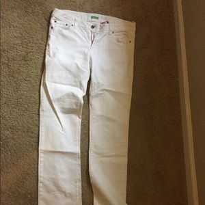 Lilly Pulitzer white jeans